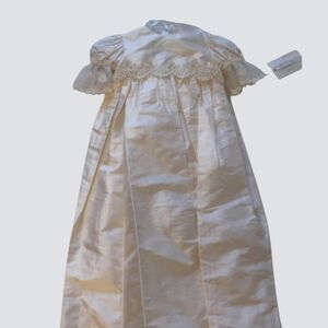 Boutique - Girls Cassiani - Silk Ivory - "Marabella" Lace & Pearl